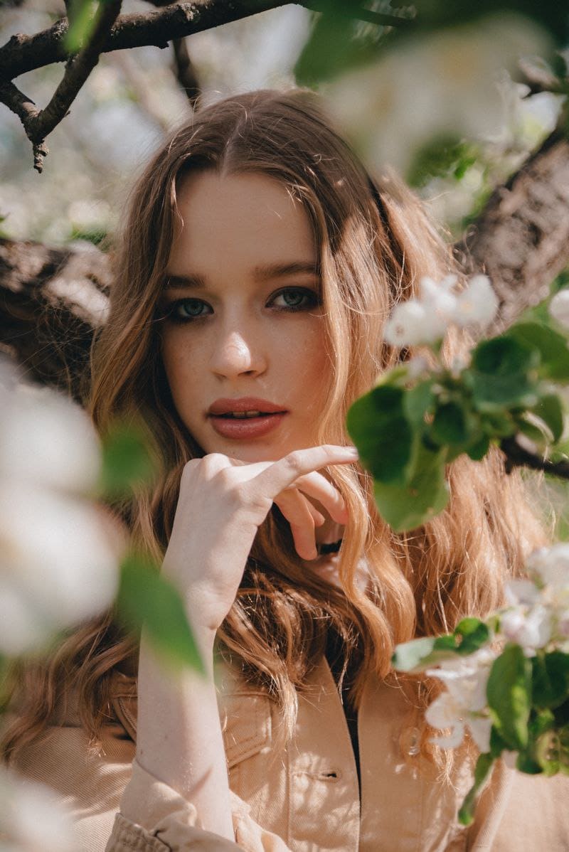 выпускница модельной школы